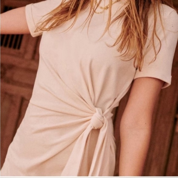 NWT Sezane Pippa Maxi Dress in Crème Size Small - Picture 2 of 13